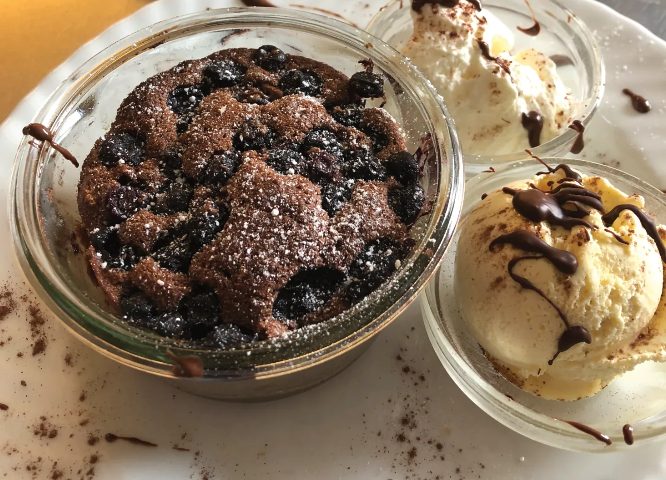 Impression aus der Speisekarte