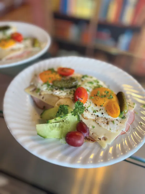 Impression aus der Speisekarte